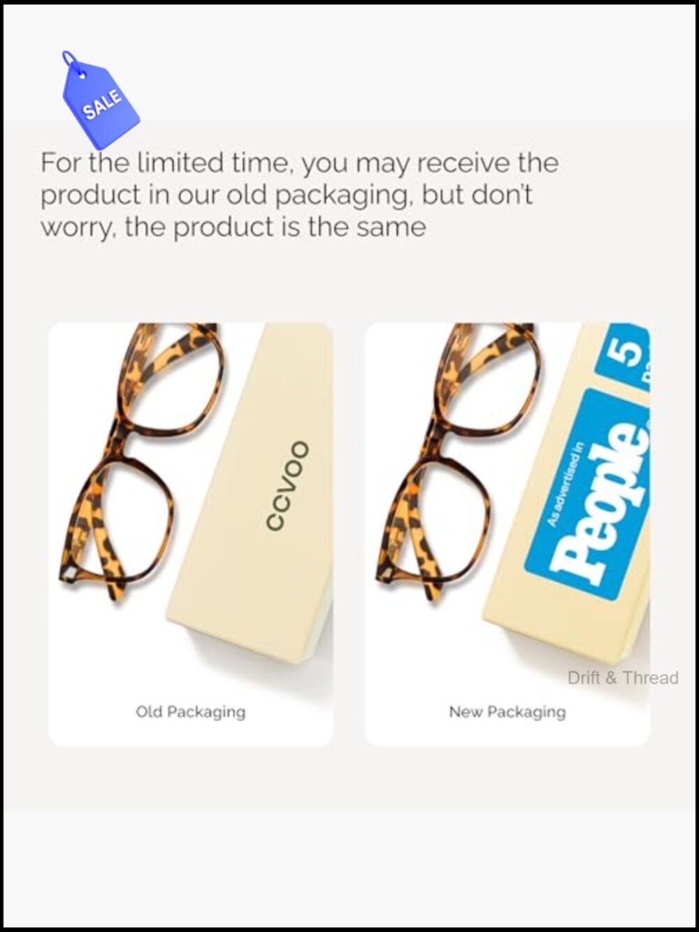2.5 Reading Glasses, Blue Light Blocking Readers for Women - Picture 3 of 6